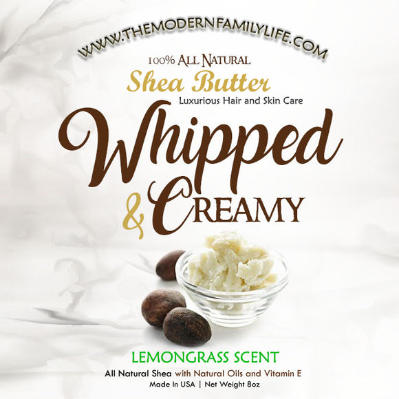 Whipped Shea Butter - Lemongrass Scent