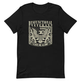 Dysfunctional Vet Eagle in Gold Short-Sleeve Unisex T-Shirt