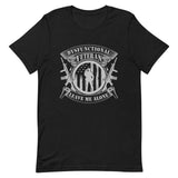 Dysfunctional Vet Soldier in Gray Short-Sleeve Unisex T-Shirt