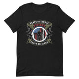 Dysfunctional Vet Soldier in Color Short-Sleeve Unisex T-Shirt