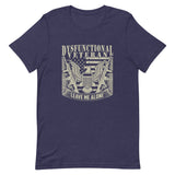 Dysfunctional Vet Eagle in Gold Short-Sleeve Unisex T-Shirt