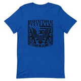 Dysfunctional Vet Eagle in Black Short-Sleeve Unisex T-Shirt
