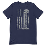 Dysfunctional Vet Skull in Gray Short-Sleeve Unisex T-Shirt