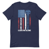 Dysfunctional Vet Skull in Blue Short-Sleeve Unisex T-Shirt