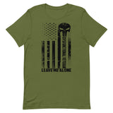 Dysfunctional Vet Skull in Black Short-Sleeve Unisex T-Shirt