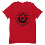 Jesus Take the Wheel in Black Short-Sleeve Unisex T-Shirt