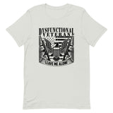 Dysfunctional Vet Eagle in Black Short-Sleeve Unisex T-Shirt