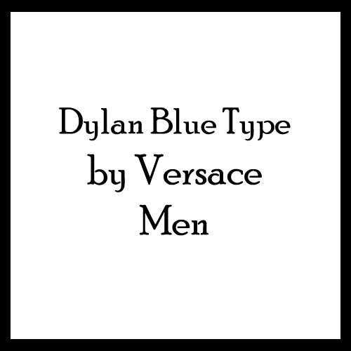 Dylan Blue M by Versace Type Body Oils