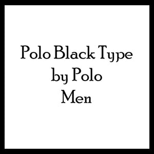 Polo Black Type Body Oils