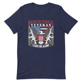 Dysfunctional Vet Eagle White Letters Short-Sleeve Unisex T-Shirt